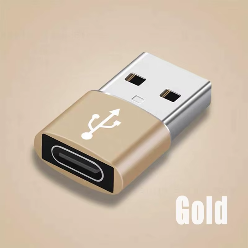 USB-A to USB-C Adapter | Fast Charging OTG Converter for iPhone 15/16, Samsung, and Android Devices