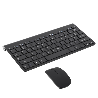 2.4G Cordless Wireless Keyboard Ultra Slim Mouse Set Combo for MAC PC Laptop