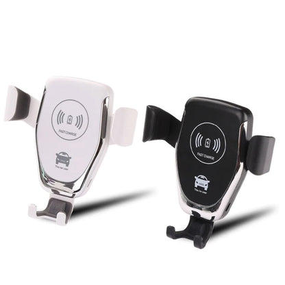 15W Magnetic Car Wireless Charger & Phone Mount – Fast Qi Charging with Infrared Induction for iPhone 12-14, Samsung, Xiaomi