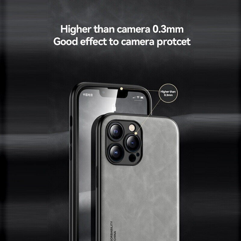 Premium ShockProof Magnetic Leather Case for iPhone 17 to iPhone 7 - 4 Colours