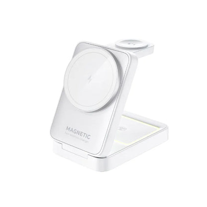3 in 1 Magnetic Wireless Charger Stand