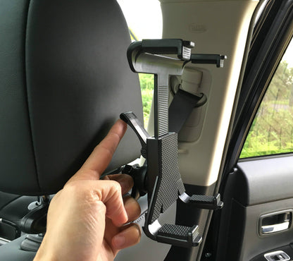 Universal Car Headrest Tablet Holder Mount for iPad & Samsung Devices