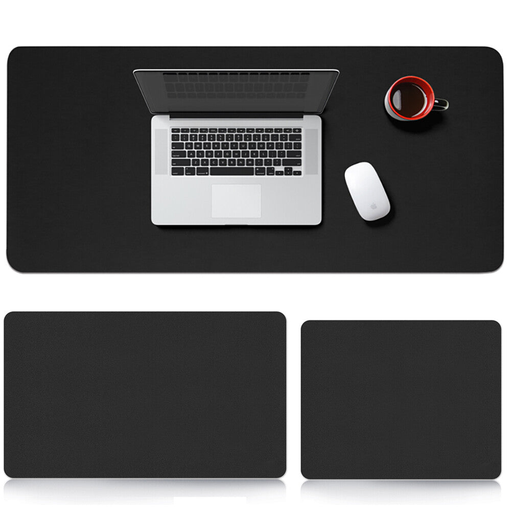 PU Leather Desk Mat | Large Waterproof Mouse Pad for Laptop, Keyboard & Office Use