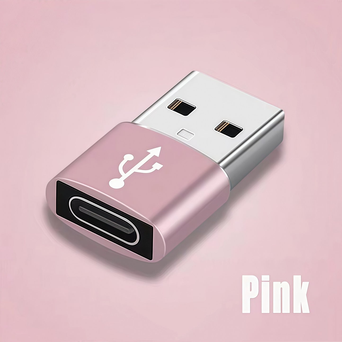 USB-A to USB-C Adapter | Fast Charging OTG Converter for iPhone 15/16, Samsung, and Android Devices