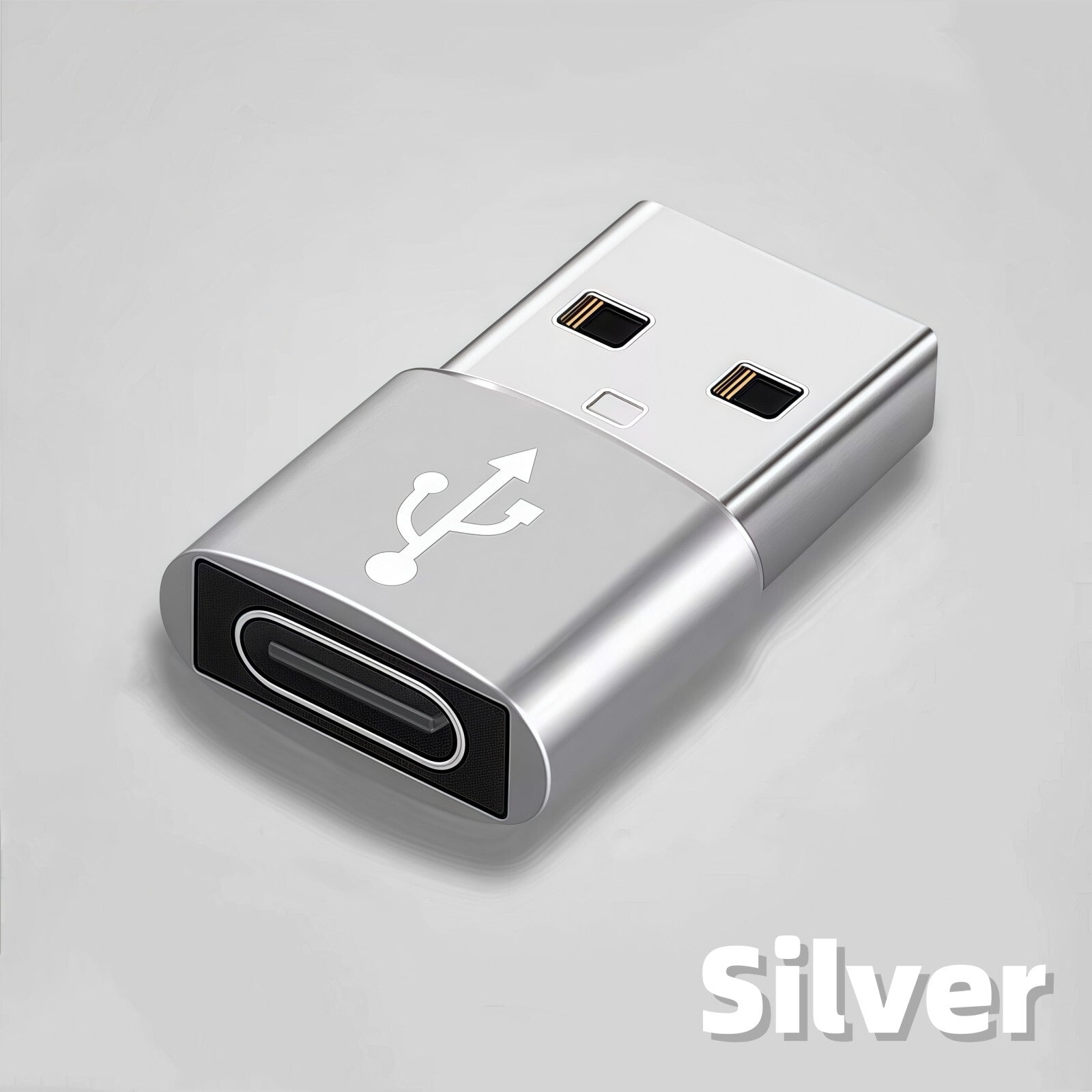 USB-A to USB-C Adapter | Fast Charging OTG Converter for iPhone 15/16, Samsung, and Android Devices