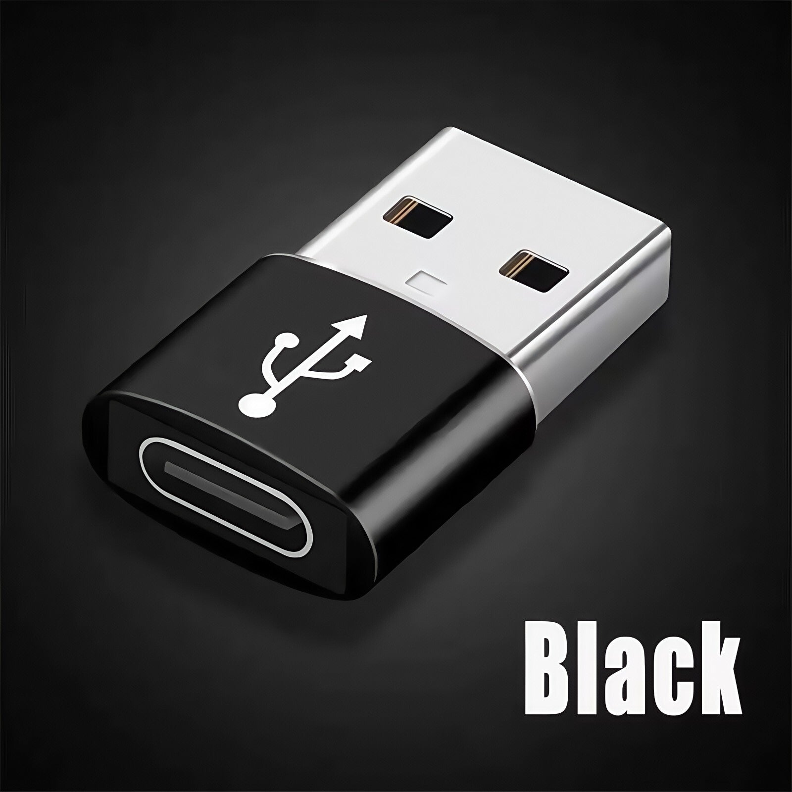 USB-A to USB-C Adapter | Fast Charging OTG Converter for iPhone 15/16, Samsung, and Android Devices