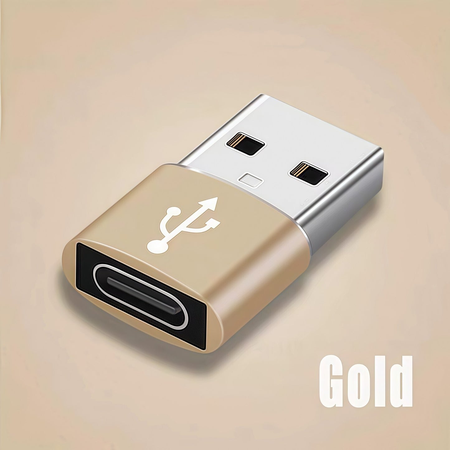 USB-A to USB-C Adapter | Fast Charging OTG Converter for iPhone 15/16, Samsung, and Android Devices