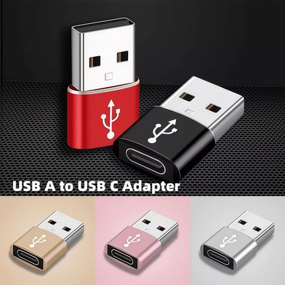 USB-A to USB-C Adapter | Fast Charging OTG Converter for iPhone 15/16, Samsung, and Android Devices